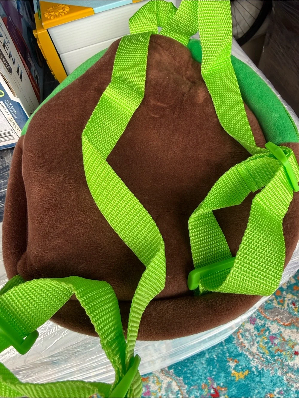 Nintendo Luigi Green Plush Kids Backpack
